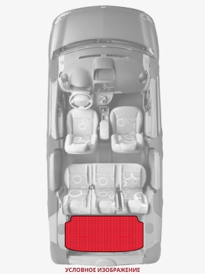 ЭВА коврики «Queen Lux» багажник для Honda Jade